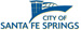 City of Santa Fe Springs, CA logo